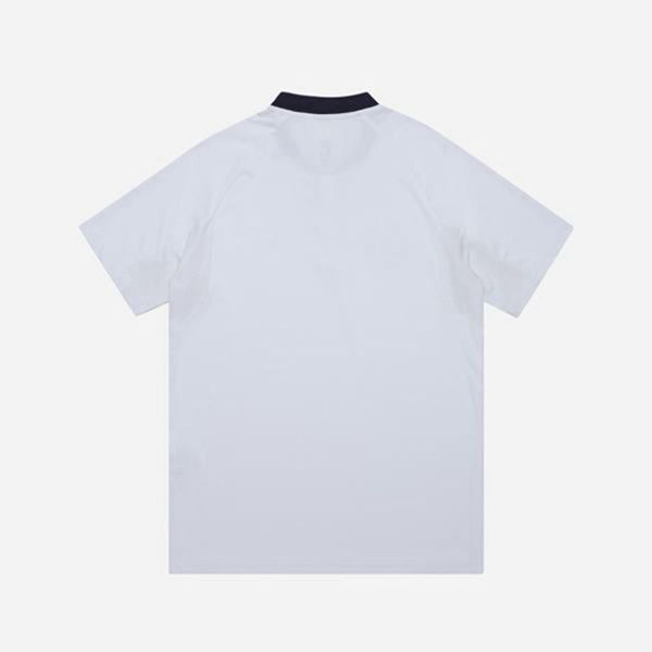 Fila Line Functional Mesh S/S Men's Polo Shirts - White,NZ 28-30952